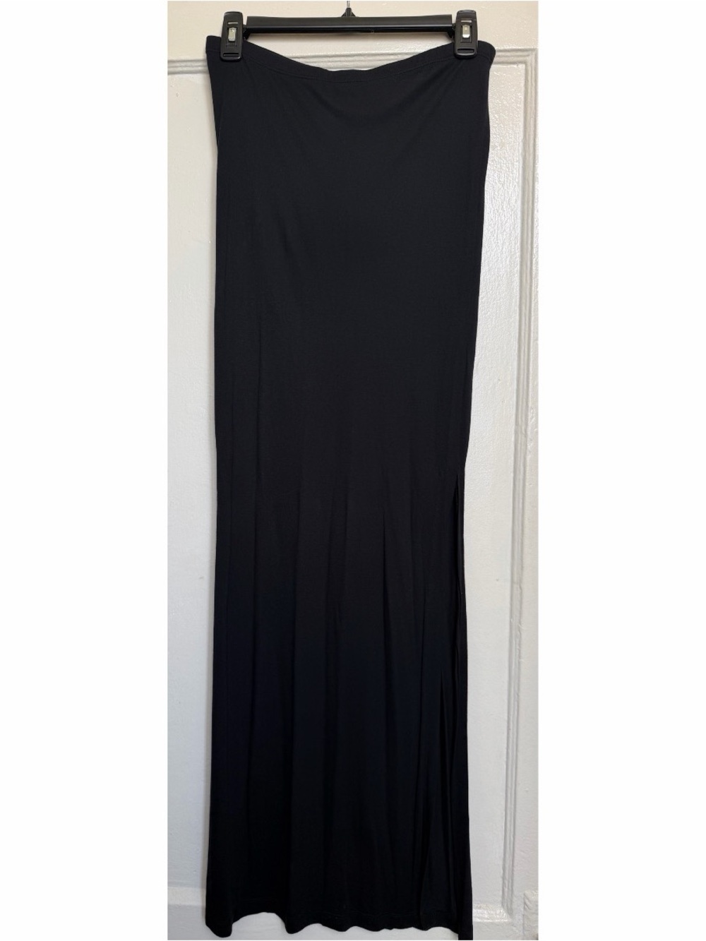 AllSaints Modal & Silk Blend Stretch Maxi Skirt